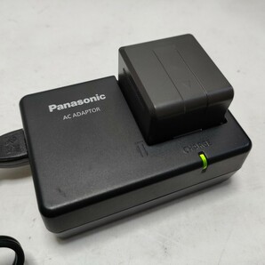 管理900 Panasonic パナソニック デジタルハイビジョンビデオカメラ 3mos HD 5.1ch HDC-HS100 通電のみ 赤外線照射確認済み 欠品あり 箱付の画像9