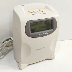 管理1030 AMANO タイムレコーダー Time Pack2 TP@C-30 アマノ 出退勤管理 本体のみ 通電のみの画像1