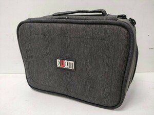 管理1129 Bubm 収納ケース ポーチ ガジェットポーチ マルチケース ケーブル収納 USB