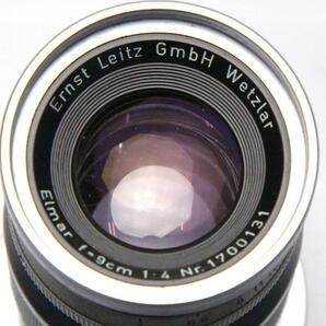 訳有品｜ライカ Elmar-M 90mm f4 沈胴式 第一世代 CA01-A7405-2N2B-ψ エルマー Mマウント 単焦点 中望遠 レンズ オールドの画像5