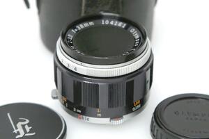 並品｜オリンパス E.Zuiko Auto-macro 38mm F3.5 CA01-T1271-2O1B OLYMPUS ズイコー PEN Fマウント マクロレンズ 中古