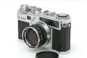 並品｜ニコン SP シルバー 620万番台+Nikkor SC 50mm F1.4 CA01-T1282-3U4A Nikon フィルム レンジファインダー カメラ 中古