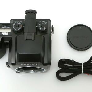 並品｜ペンタックス 645N フィルムバック付 CA01-T1340-2E2 PENTAX 中判フィルムカメラ シャッター ヴィンテージ 中古の画像2