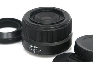 極美品｜ニコン NIKKOR Z DX 24mm F1.7 CA01-A7519-2R4A Nikon NIKKOR Z レンズシリーズ 小型 軽量単焦点 中古