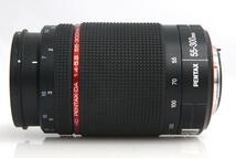 並品｜ペンタックス HD PENTAX-DA55-300mm F4-5.8 ED WR CA01-A7581-2M1D PENTAX Kマウント 超望遠ズーム EDガラス 防滴 中古_画像3