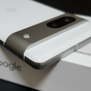 傷無し 超美品 Google Pixel7 Snow 128GB SIMフリー ピクセル7 付属品未使用の画像5