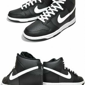 NIKE DUNK HI RETRO ダンク ハイ レトロ DJ6189-001 黒白 26.5の画像2