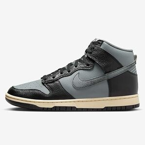 NIKE DUNK HIGH RETRO PRM ダンク ハイ レトロ プレミアム DV7216-001 灰黒 28.0の画像3