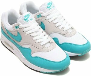 * новый товар *NIKE AIR MAX 1 SC air max DZ4549-001 белый бирюзовый 28.5