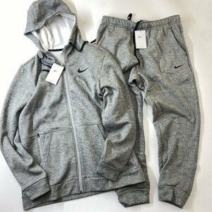 NIKE ナイキ Therma-FIT 裏起毛 ジップ パーカー & パンツ セット 上下 CU6232 DQ5406 -063 グレー XL