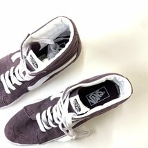 VANS バンズ スエード ハイカット 507698 パープル 27.0_画像2