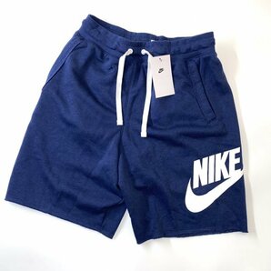 NIKE ナイキ NSW 柔らかいコットンジャージー素材 ハイブリッド ハーフパンツ DX0503-410 ネイビー XLの画像1