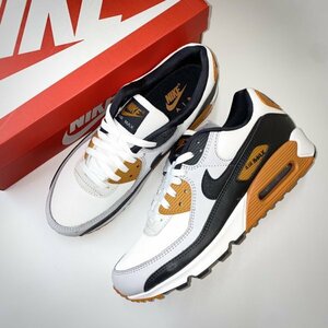 ★新品★NIKE AIR MAX 90 エアマックス90 箱有 FB9658-003 白オレンジ 29.0