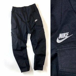 ★新品★NIKE ナイキ ウーブン アンラインド ユーティリティ カーゴパンツ DD5208-010 黒 S