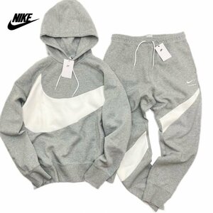 NIKE ナイキ テックフリース ビッグスウッシュ パーカー & パンツ セット 上下 DD8223 DH1024 -063 グレー L