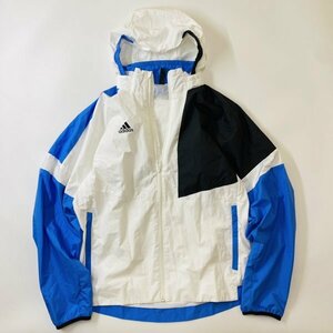 adidas アディダス テニス ウインドブレーカー ジャケット DY7461 白青 L