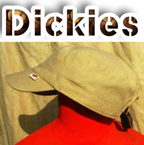 即決■Dickies■色はベージュンヨンcap■ベージュ■古着