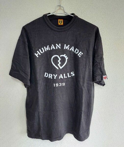 【古着】~HUMAN MADE~ 半袖 Tシャツ ブラック XL ヒューマンメイド