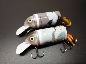 【定形外140円】ヘドン ビッグバド 2個セット ① 30周年記念 浮世絵 東洲斎 歌麿 HEDDON BIG BUD 30th プラドコ