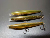 【定形外120円】ラッキークラフト フラッシュミノー TR 95 3個セット Lucky Craft Flash Minnow Tr. 95_画像3