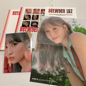 TWICE BETWEEN1&2 CD フォトブック ミニポスター ポストカード モモ
