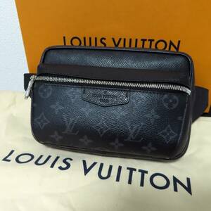 Louis Vuitton ルイ ヴィトン エクリプス モノグラム タイガ アウトドア バムバック M30245 ボディバッグ ブラック ZZ21