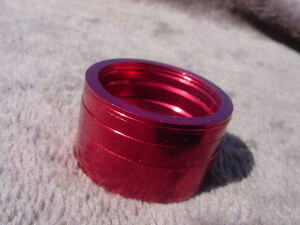 Headset Spacer OS 1/3/5/10㎜ RED 未使用品