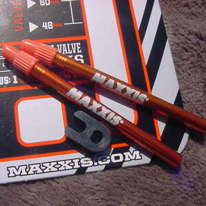 MAXXIS MODULAR VALVE SYSTEM SET 80㎜ ORG 新品未使用 の画像1