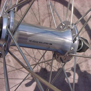 Road用 SHIMANO Tubular Wheel Set 700C BK 100/130㎜ 9/10/11s用 新品未使用の画像9