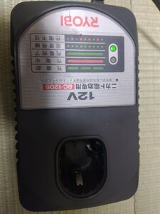 リョービ 充電器 BC-1205 純正品 12V ニカドバッテリ用 RYOBI 京セラ ( BC-1204 後継機種 )