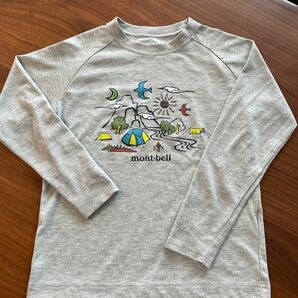 ◆モンベル◆ロングTシャツ◆130cm