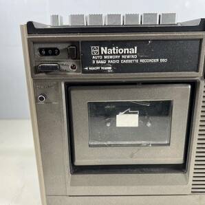 ナショナル ラジカセ RQ-550 National 再生確認済 ジャンクの画像2