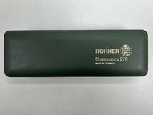 HOHNER ホーナー Super Chromonica 270 クロマチックハーモニカ 12穴 木製ボディ ジャンク_画像7