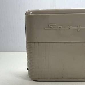 SANYO PM-20 3 Tube POCKET RADIO サンヨー ポータブル 真空管 ラジオ 三洋電機 ジャンクの画像2