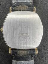 citizen 腕時計 クォーツ シチズン 1230-214501K ジャンク_画像8