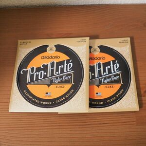 D'Addario Pro-Arte Light Tension 2セット 未開封 ダダリオ クラシックギター弦 