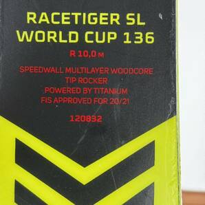 スキー板 フォルクル SL ジュニア 136cm RACETIGER レースタイガー DEMO 7.0の金具の場合の値段 TCX10にプラス料金で可能の画像9