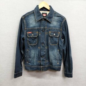 D525 Lee Cooper リークーパー デニム ジャケット M ジージャン インディゴ 濃紺 Gジャン アメカジ カジュアル ライトアウター