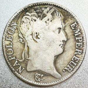 フランス ナポレオン 5フラン銀貨 1812年 H　レプリカコイン