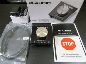 M-AUDIO M-TRACK HUB　オーディオインターフェイス　中古