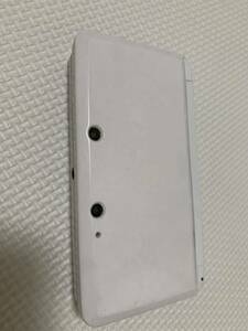  Nintendo 3DS white body only game machine touch pen lack of. 