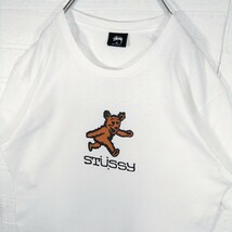 【STUSSY】オールドアートワーク　ベアーロゴ　Tシャツ_画像2