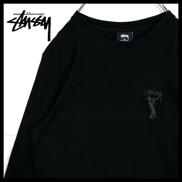 【STUSSY】シャドーマン　ジャズマン　リフレクター　長袖　ロンT