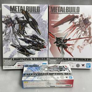 METAL BUILD ストライクガンダム 7点セット輸送箱付 魂ウェブ商店 機動戦士ガンダムSEED の画像3