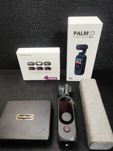 Fimi Palm 2 ジンバルカメラ 3軸 4K/30fps ビデオカメラ 美品　レンズセット