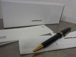 1円～ 美品 モンブラン/MONTBLANC MB10456 BP161 ル・グラン マイスターシュテュック ゴールドコーティング ボールペン 箱付