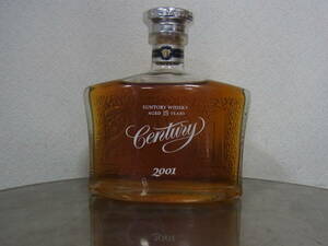 1円～ SUNTORY WHISKY サントリーウイスキー CENTURY センチュリー 15年 2001 700ml 43% 古酒 【未開栓】