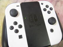 1円～ ニンテンドースイッチ/Nintendo switch 有機ELモデル 本体 セット ホワイト/白 初期化/動作確認済み 箱付き_画像6