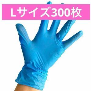 3,000円OFF【新品】使い捨て手袋　ハイブリッド　パウダーフリー　Lサイズ100枚×3箱