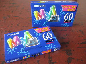 maxell マクセル My1 60 2本 未開封品 送料180円より MY1-60 日本製